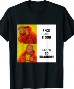 Anti Biden Let's Go Brandon Chant, Impeach 46 Tee Shirt