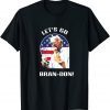 Lets Go Brandon, Biden Eating Ice Cream T-Shirt