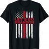 Let's Go Brandon Chant, Impeach Biden Us Flag T-Shirt