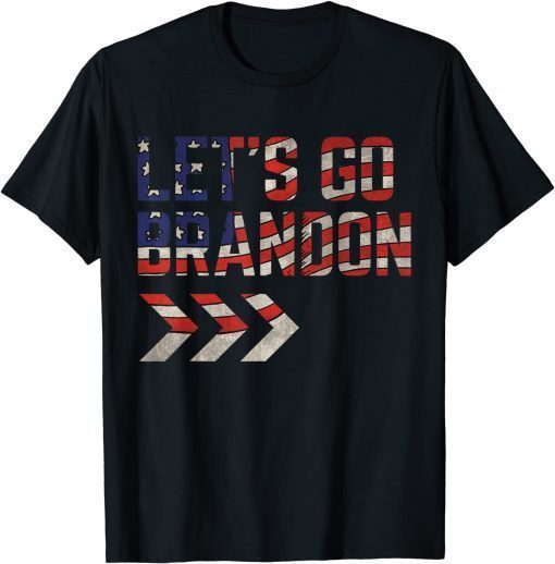 Let's Go Brandon Chant, Let's Go Brandon Vintage Bidon T-Shirt