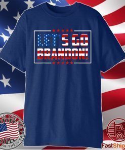 Let's Go Brandon, Joe Biden Chant, Impeach Biden Costume Flag T-Shirt