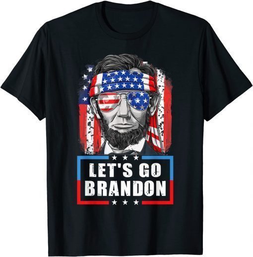 Lets Go Brandon, Let's Go Brandon - Abraham Lincoln T-Shirt