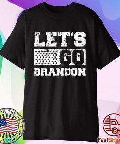 Vintage Let's Go Brandon, Joe Biden Chant Anti Biden T-Shirt