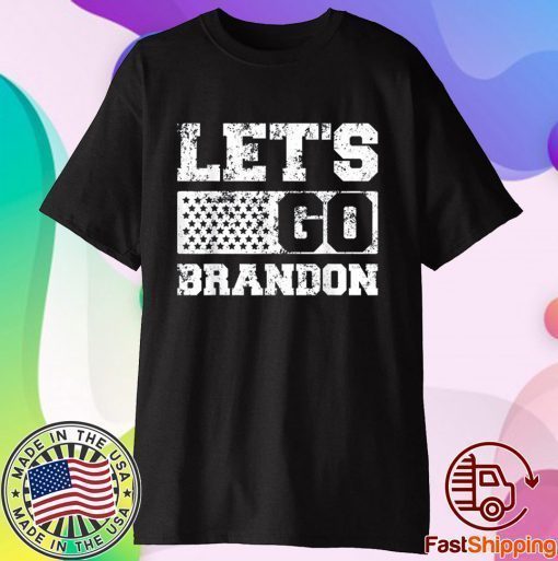 Vintage Let's Go Brandon, Joe Biden Chant Anti Biden T-Shirt