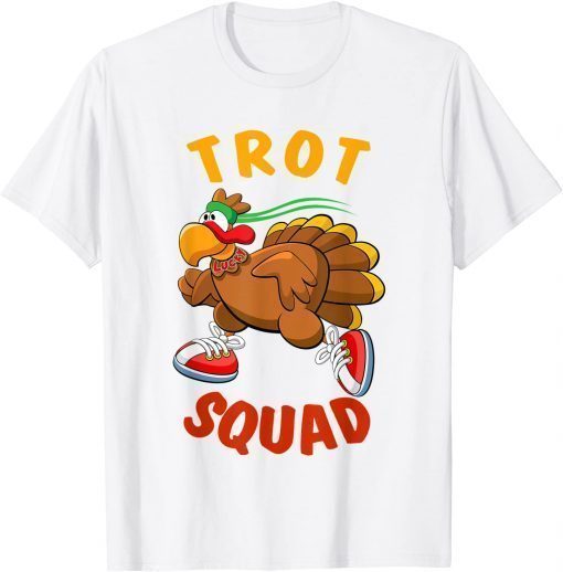 5k Thanksgiving Running Marathon Turkey Trot Squad Costume T-Shirt