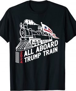 All Aboard Trump Train 2024 T-Shirt