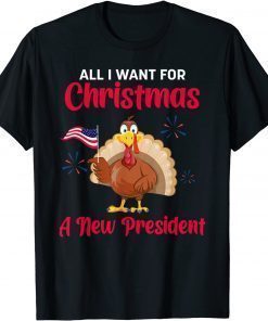 All I Want For Christmas A New President T-Shirt