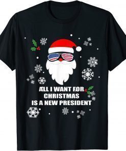 All I Want For Christmas Is A New President Christmas Pajama T-Shirt