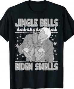 Anti Biden Ugly Christmas Republican Conservative T-Shirt