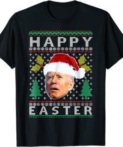 Biden Happy Easter Ugly Sweater Christmas Pajama Xmas Classic Shirt