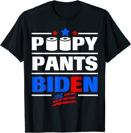 Biden Poop Costume, Poopy Pants Biden, Anti Biden Tee Shirt