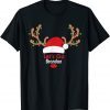 Christmas Let's Go Brandon Santa Hat T-Shirt