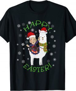 Happy Easter Joe Biden ugly Confused christmas sweater T-Shirt