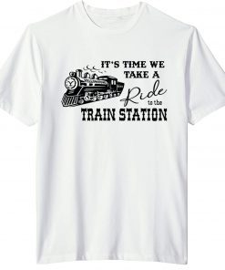 It's Time We Take A Ride To The Train Station Rip Wheeler T-Shirt