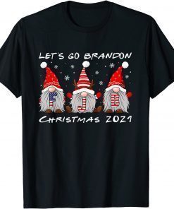 Joe Biden Christmas Gnomes Let’s Go Braden Brandon T-Shirt