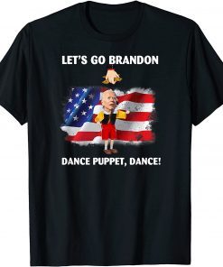 Let’s Go Biden Puppet USA Flag Conservative T-Shirt