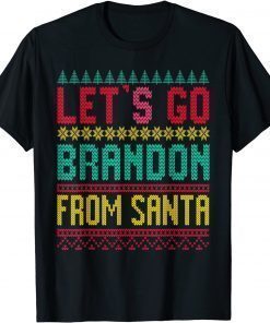 Lets Go Brandon Ugly Christmas Sweater Classic Shirt