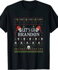 Let's Go Branson Brandon Conservative Anti Liberal Christmas T-Shirt