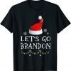 Let's Go Branson Brandon Conservative Christmas Pajama T-Shirt