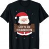 Let's Go Branson Brandon Santa Christmas T-Shirt