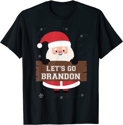 Let's Go Branson Brandon Santa Christmas T-Shirt