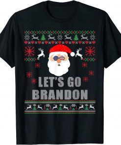 Let's Go Branson Brandon ugly Christmas sweater anti Liberal T-Shirt