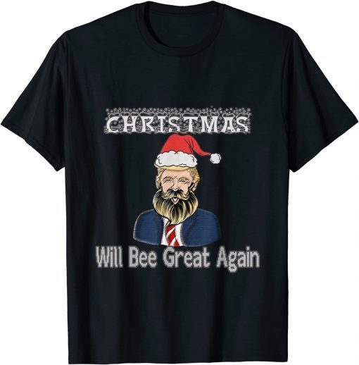 MAKE CHRISTMAS GREAT AGAIN Trump Santa 2024 T-Shirt
