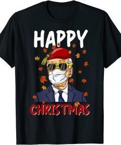 Meme Joe Biden Chant Christmas 2021 Santa Hat Anti-biden T-Shirt