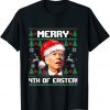 Santa Joe-Biden Merry 4th Of Easter Ugly Sweater Christmas T-Shirt