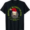 Santifa Claus Christmas Education Anti Liberal Biden T-Shirt