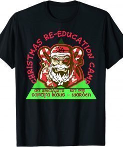 Santifa Claus Christmas Santa Klaus Anti Liberal Biden T-Shirt