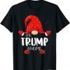 Trump Gnome Matching Family Group Christmas Pajama T-Shirt