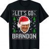 Trump Sarcastic Lets Go Branson Ugly Christmas Pajama T-Shirt