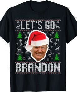 Trump Sarcastic Lets Go Branson Ugly Christmas Pajama T-Shirt