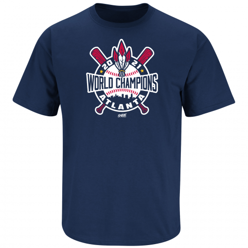 World Champions Atlanta Braves Baseball Tee Shirt