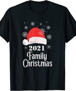 2021 Family Christmas Squad Family Matching Pajama T-Shirt