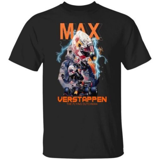 2021 Max Verstappen F1 World Champion The Flying Dutchman shirt