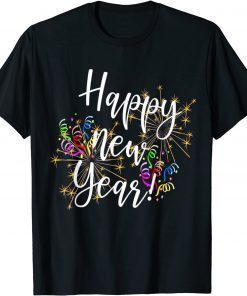 2022 Happy Party New Year Eve Family Matching T-Shirt