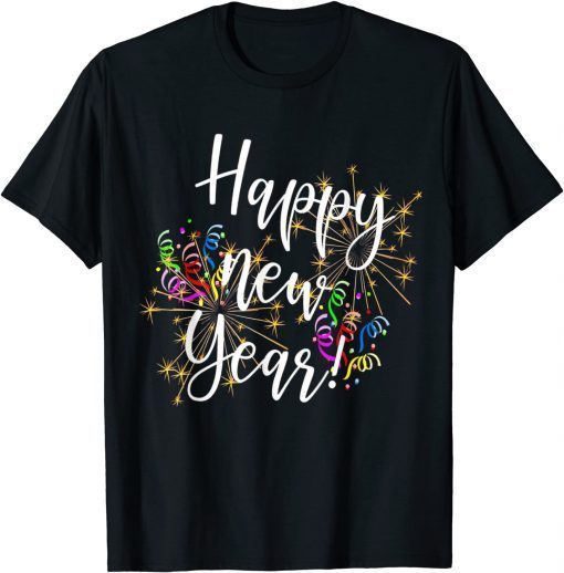 2022 Happy Party New Year Eve Family Matching T-Shirt