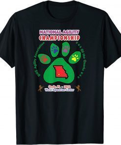 2022 National Agility Championship DAAO Tee Shirt