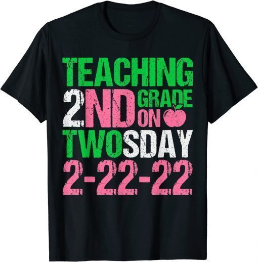 22nd February 2022 Twosday 2-22-22 Aka Math Teacher T-Shirt