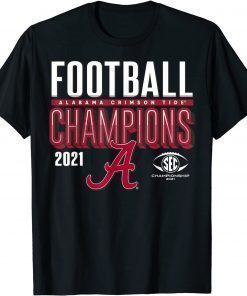 Alabama Sec 2021 Fanatics Championship T-Shirt