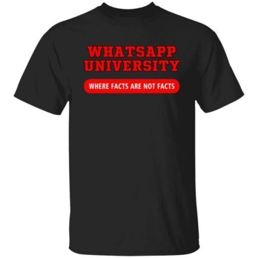 Whatsapp University shirt