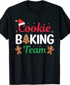 Xmas Family Matching Group Cookie Baking Team Christmas T-Shirt