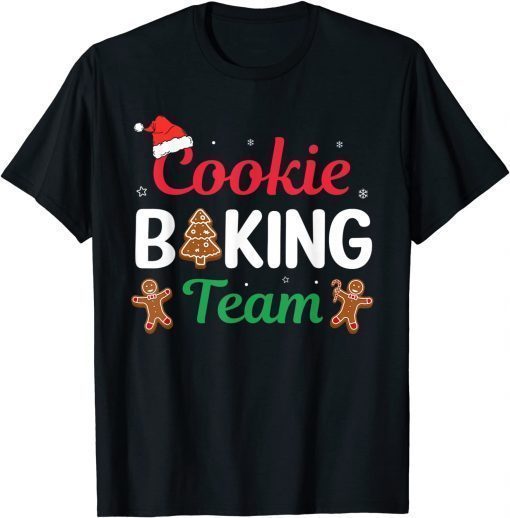 Xmas Family Matching Group Cookie Baking Team Christmas T-Shirt