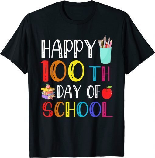 100 Days Of School Teacher And Student T-Shirt