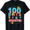 100 Days Smarter Days Of School Teacher & Student T-Shirt