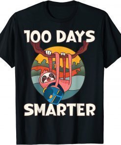 100 Days Smarter School 100 Days Of School T-Shirt