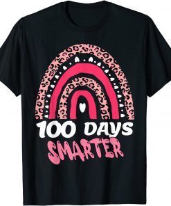 100th Day of School Teacher 100 days smarter Tiger T-Shirt