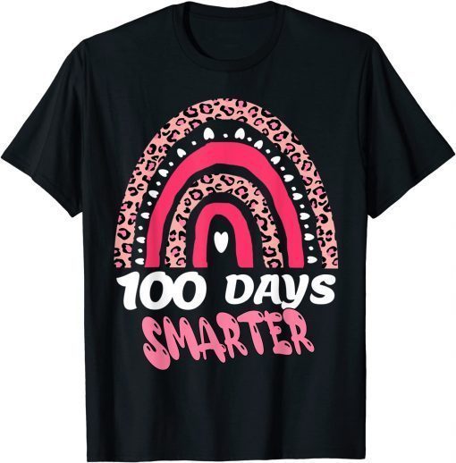 100th Day of School Teacher 100 days smarter Tiger T-Shirt